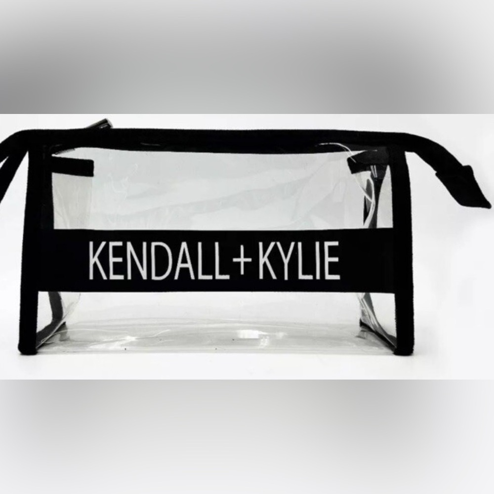 Kendall & Kylie Transparent Bag with Black Trim